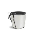 Kit Vaso Elegance Autoirrigável Branco 15.9 x 15.4L x 1.8L Nutriplan