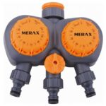 Temporizador duplo para irrigação Merax