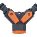 CONECTOR TORNEIRA 3/4 E 1/2 COM 2 SAIDAS